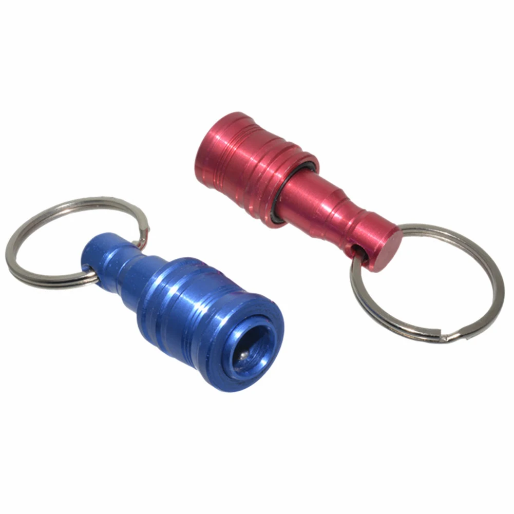 

7pcs Stainless Steel Drill Adapter Keychain Multi-purpose Screwdriver Bit Holder Extension Bar Drill Screw Adapter