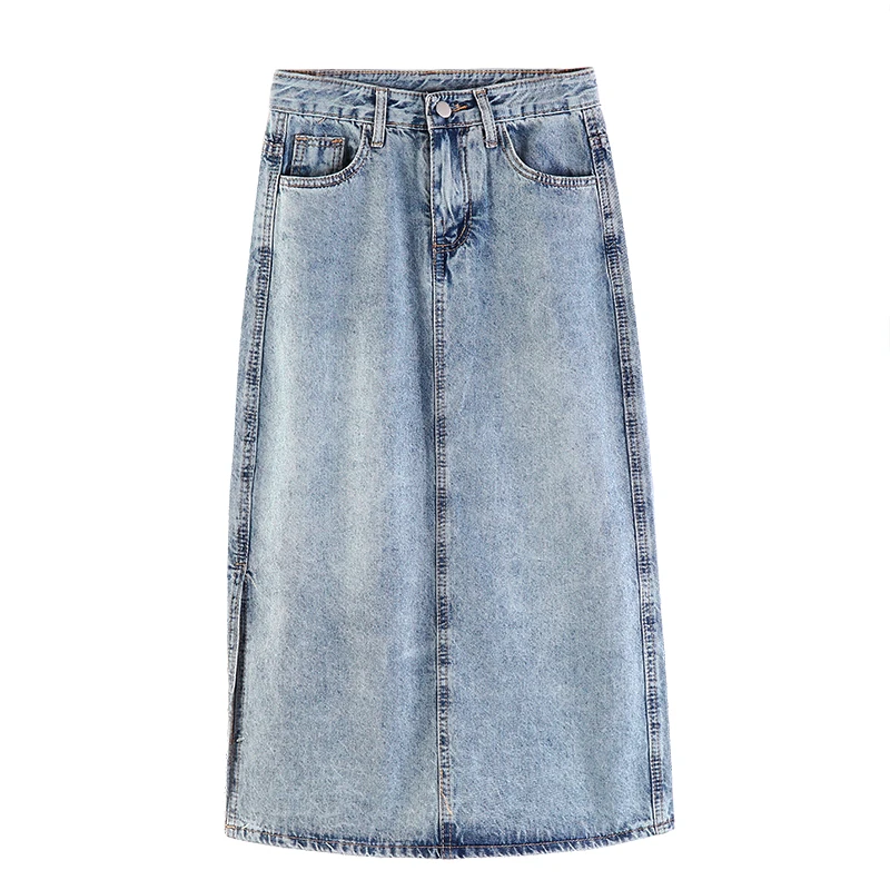

Denim Skirts For Women Saia Jeans Feminina A- line Jeans Skirt Bodycon Femininas Jeans Skirt Slim Female Sexy Skirts