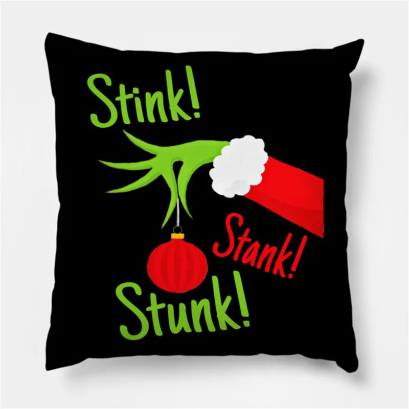 

Merry Christmas Pillowcase 2021 Decor For Home Santa Claus Noel Happy New Year 2022 Christmas Ornament Xmas Gift