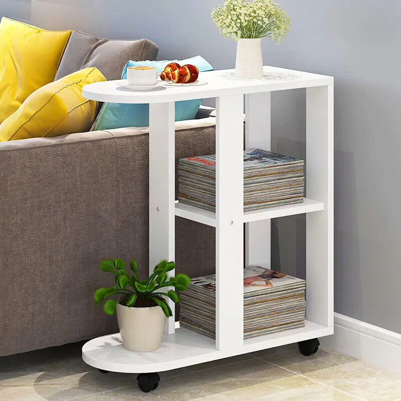 Современный гостиной диван угловой журнальный столик имитация дерева боковые