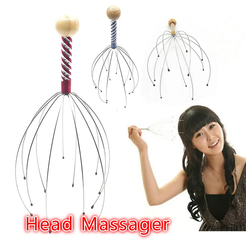 Массажер для головы и шеи C178 массажер коготь тела осьминог оборудование снятия
