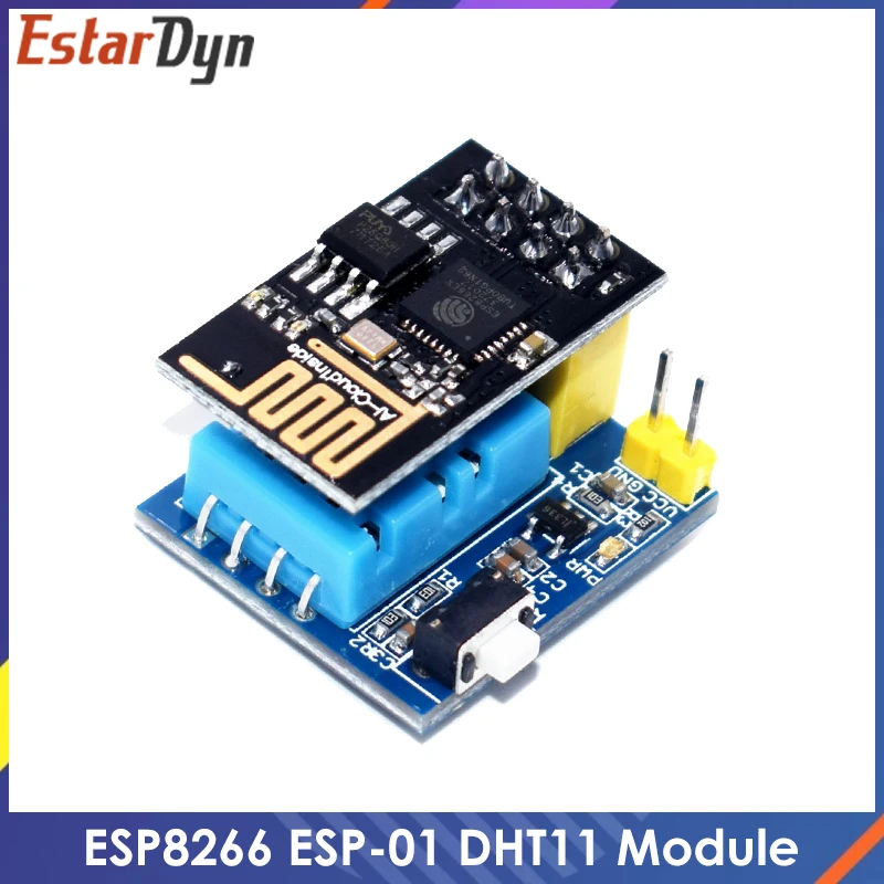 Модуль датчика температуры и влажности ESP8266 ESP-01 ESP-01S DHT11 sp8266 Wifi NodeMCU умный дом IOT DIY