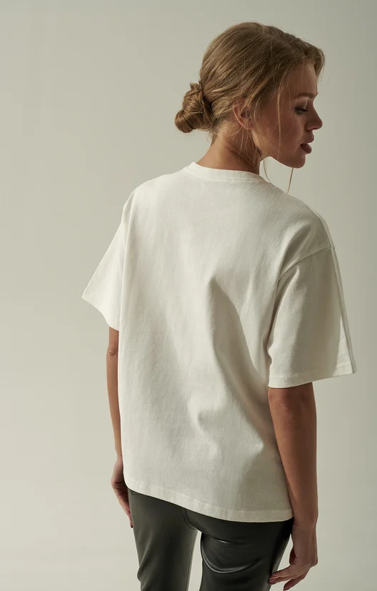 Французский стиль парижанская футболка с буквенным принтом летние женские