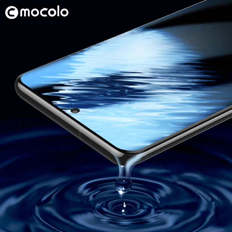 Для Samsung S20 FE Защитная пленка для экрана Mocolo полностью приклеенная клейкая из