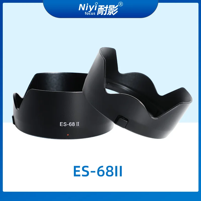 

ES-68II ES 68 II ES-68II Lens Hood Reversible 49mm Camera Lente Photography Accessories for Canon EF 50mm f/1.8 STM Shade Cover
