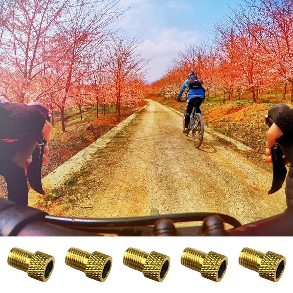 

Bicycle Valve Adapter Bike Air Pump Converter Presta to Schrader MTB Road Bike Tire Gas Valve Adaptor Tube Pump Repair Tools