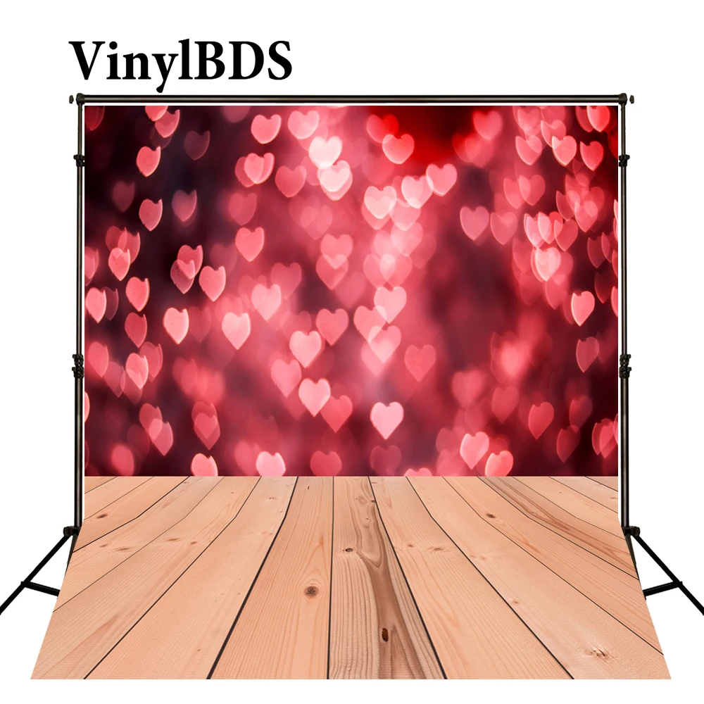Винилбдс День Святого Валентина Дети красное сердце фото фон Любовь фотография