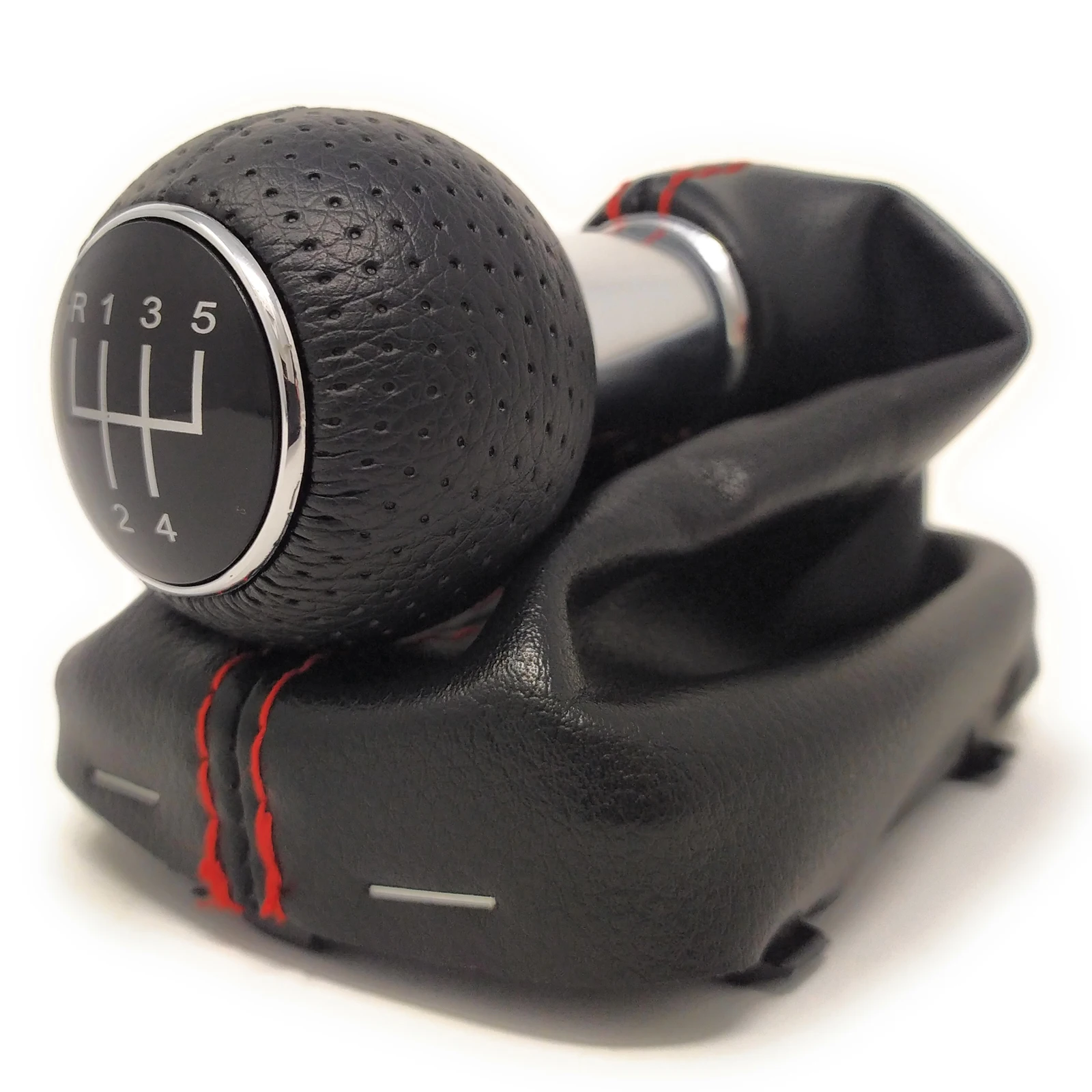 5 Скорость Шестерни рукоятка рычага переключения передач гетры загрузки красная