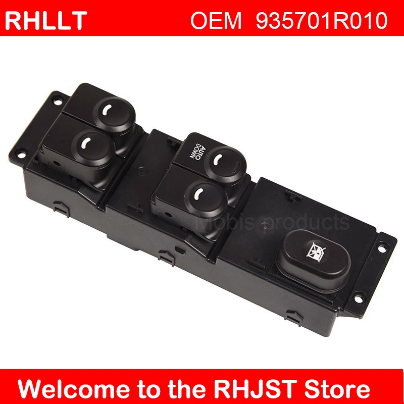 Оригинальный переключатель на переднюю дверь Hyundai LH 93570110r101 для 2011 2017 Accent Solaris 93570