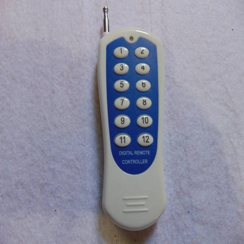 Светодиодный празднивечерние передатчик 12 клавиш 433 МГц переключатель фейерверк