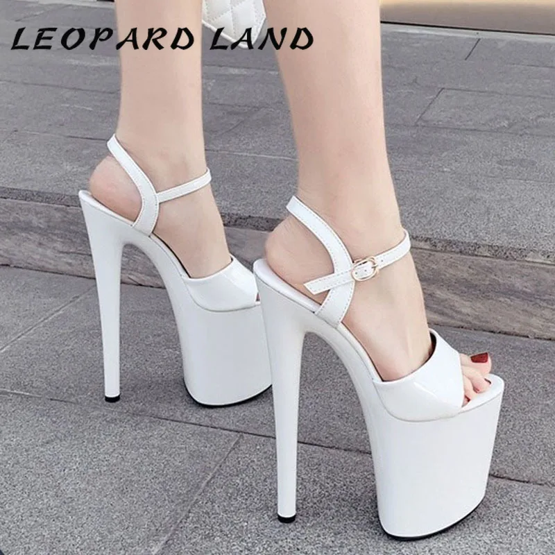 2020 г. леопардовые женские пикантные босоножки на очень высоком каблуке с