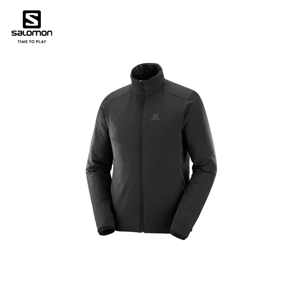 Куртка SALOMON DRIFTER MID JKT M Black/Ebony|Походные куртки| |