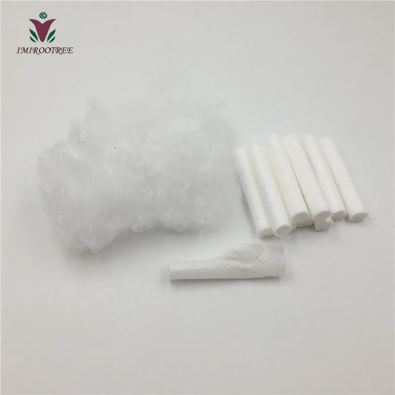 

FREE shipping 200PCS/lot High quality Cotton Wicks D7XH54mm for Essential oil Aluminum Nasal Inhaler