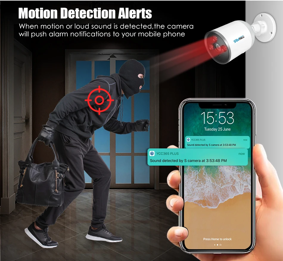 HD 1536P 1080P 720P wifi IP камера Bullet ONVIF наружная Водонепроницаемая CCTV камера безопасности 3MP двухстороннее аудио приложение дистанционное управление TF карта