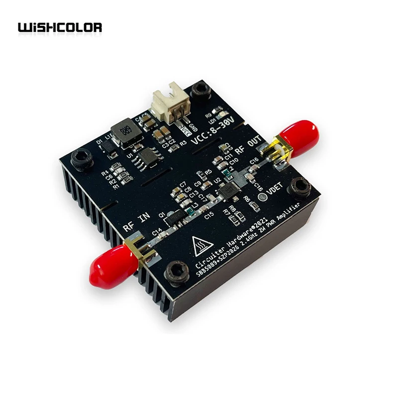 Wishcolor Circuiter Hardware RF Power Amplifier Module SBB5089+SZP2026 2W PWR Amplifier RF Power Amp