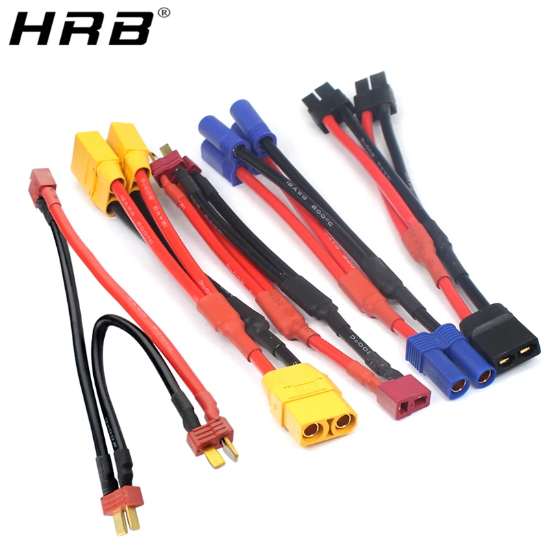 параллельные разъемы amass t deans xt60 ec5 xt90 ec3 se