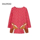 Осень 2021, платье с длинным рукавом для девочек 2-7 лет