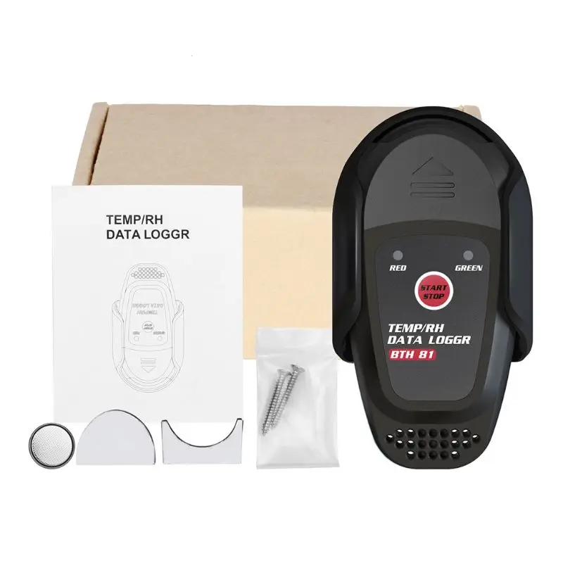 

USB Temperature Humidity Data Logger Recorder Generates PDF Recording Datalogger