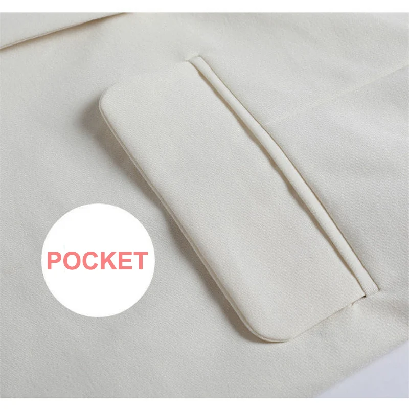 

Hstar Women Plus Size Korean Chic Loose Long Sleeve Outwear Elegant Fashion Vintage Jackets Spring Office Lady Casual Blazers