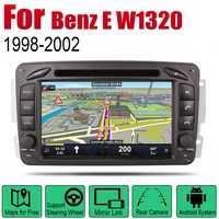 android 2 din auto radio dvd for mercedes benz e w1320 19982002 ntg car multimedia player gps navigation system radio stereo