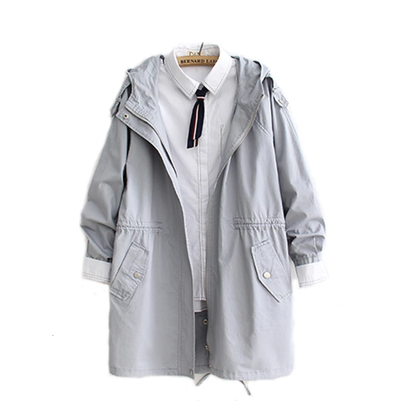 Весна студенческий колледж Lange jassen en Повседневный Harajuku BF Bomberjack vrouwen Losse оверсайз