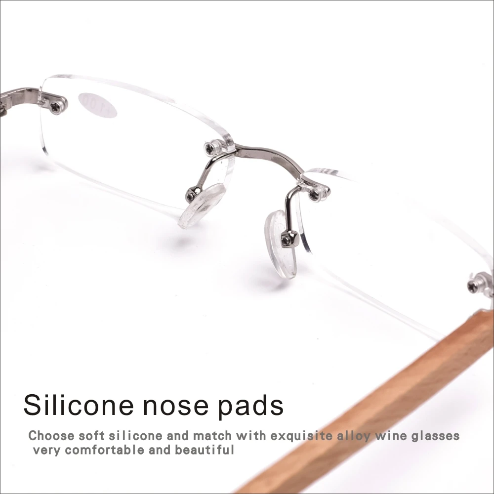 Женские очки для чтения без оправы мужчин увеличительные из 2020 прозрачного