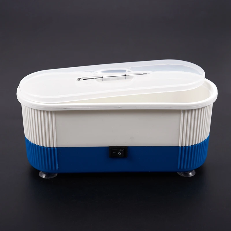 Мини очиститель для ногтей сверлильные очки ювелирные изделия Sonic Cleaner