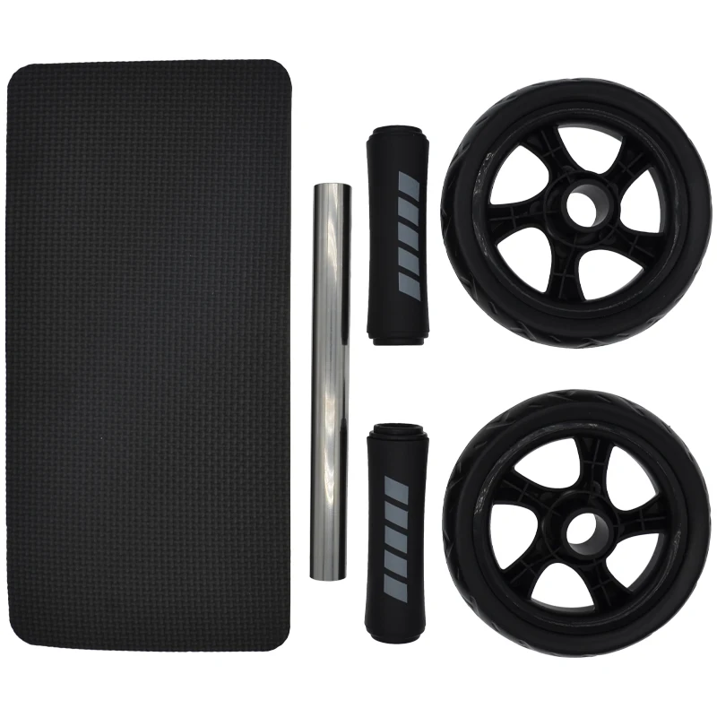 Ролики и коврики для фитнеса бесшумные двухколесные | Спорт развлечения