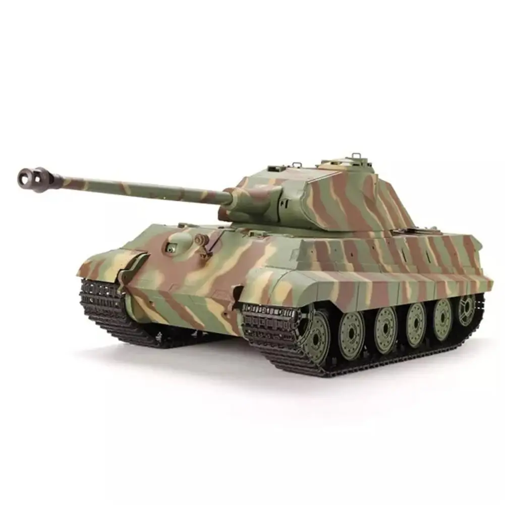 LeadingStar Heng Long 1/16 2 4G 3888 1 немецкий боевой автомобиль King Tiger RC|Радиоуправляемые танки|