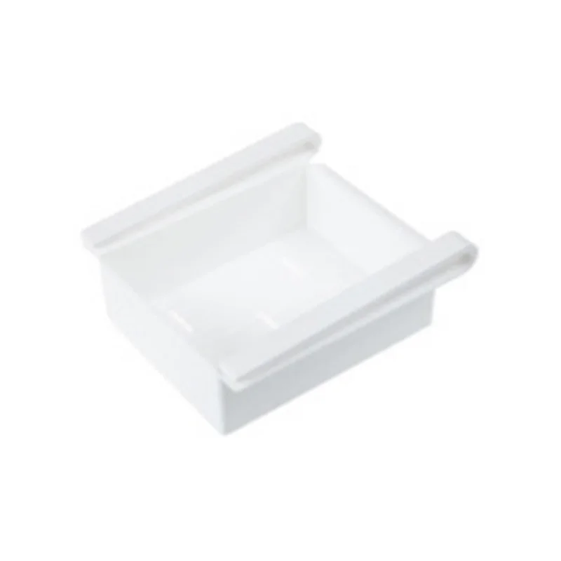 Adjustable Refrigerator Storage Box Kitchen Accessories Fridge Freezer Shelf Plastic Pull-out Drawer Organiser Space saver Rack |