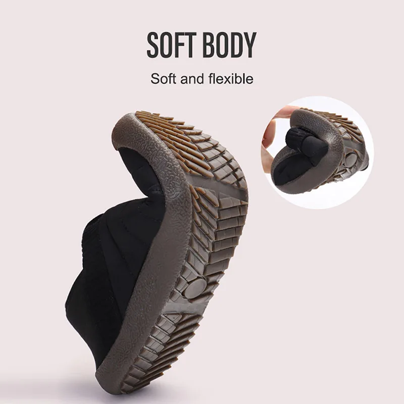 Зимние тапочки Теплая мужская обувь водонепроницаемая повседневная для пар