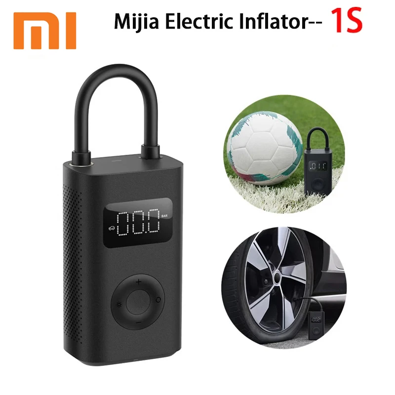 

Оригинальный электрический портативный смарт-насос Xiaomi Mijia с цифровым датчиком шин надувной насос для мотоцикла автомобиля футбола