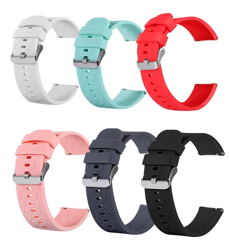 Силиконовый текстурный браслет ремешок для Huami AMAZFIT GTR 47 мм Смарт-часы Аксессуары для samsung gear classic/frontieR 3