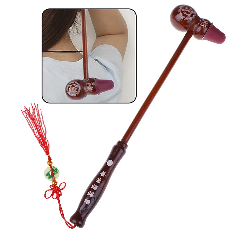 Wooden Massage Hammer Stress Relax Device Knocking Releases Muscle Tension And Pain | Красота и здоровье