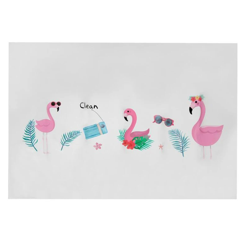 60*90cm Waterproof Anti-oil Stain Aluminum Foil Sticker Kitchen Cabinet Cute Pattern Wall Paper Home Decor | Дом и сад