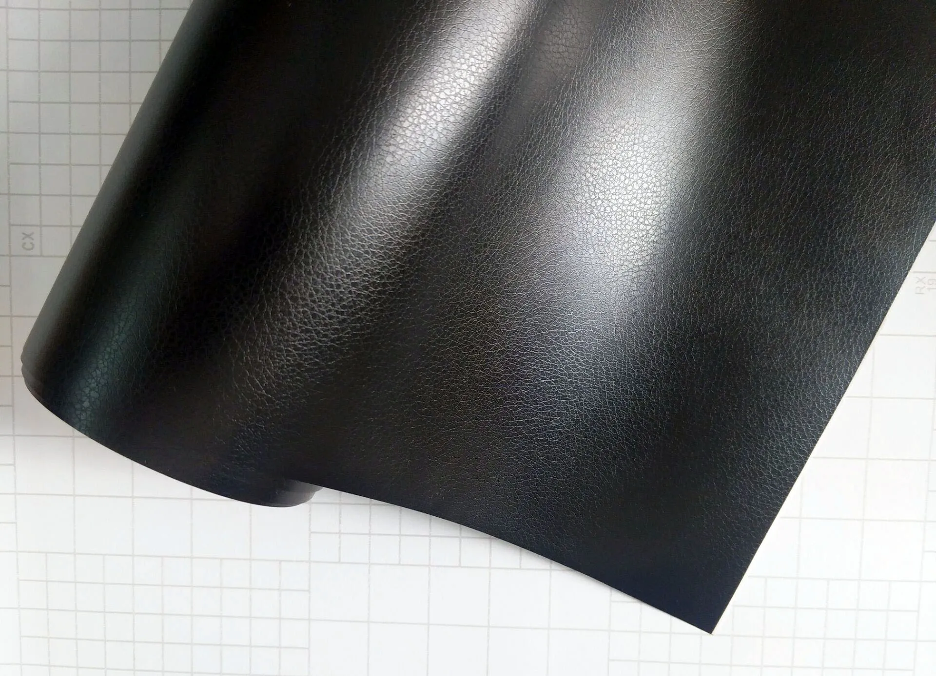 ПВХ-клей наклейки из виниловой пленки черный узор кожи премиум-класса для