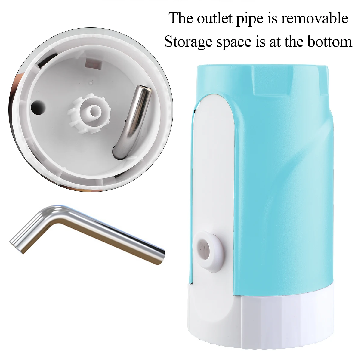 Бытовой автоматический Электрический водяной насос Кнопка диспенсер галлон