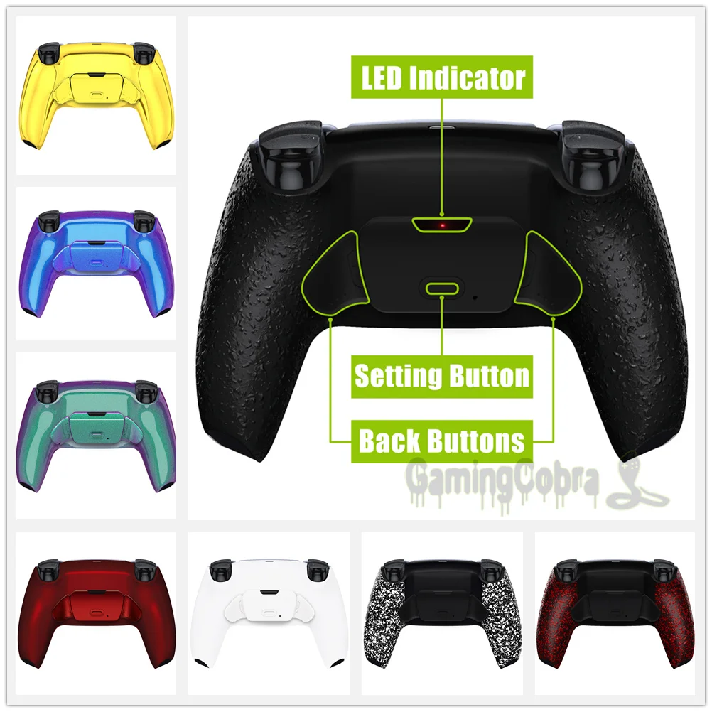 Placa de Atualização Traseiro para Ps5 Extremate Rise Remap & Redesenhado Escudo Traseiro Botão Controlador Bdm-010 Bdm-020 Kit 2.0