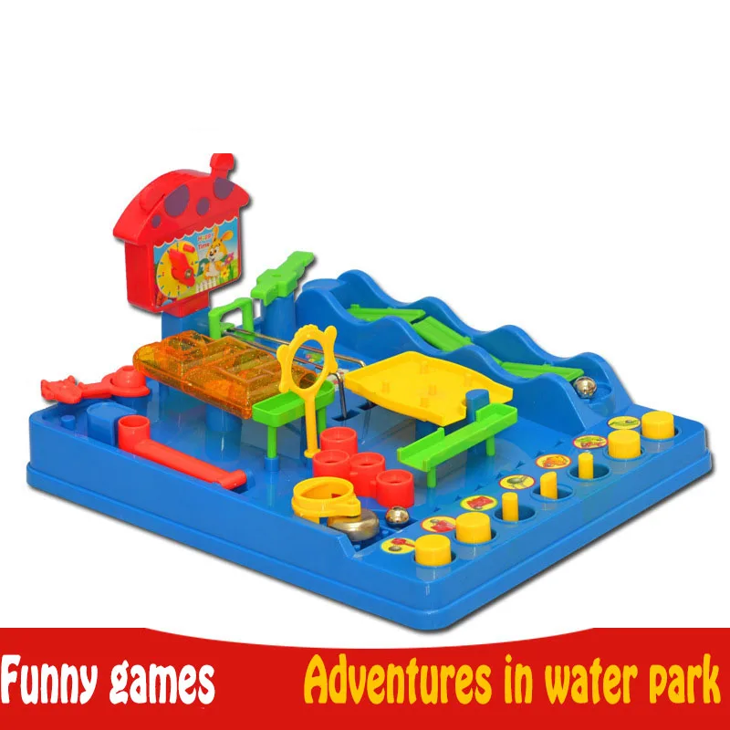 Игры в аквапарк Advanture in Water Park головоломка лабиринт детские развивающие игрушки