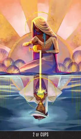 Карточная колода Вокс Аркана с голосом Таро карточками для судьбы гадания