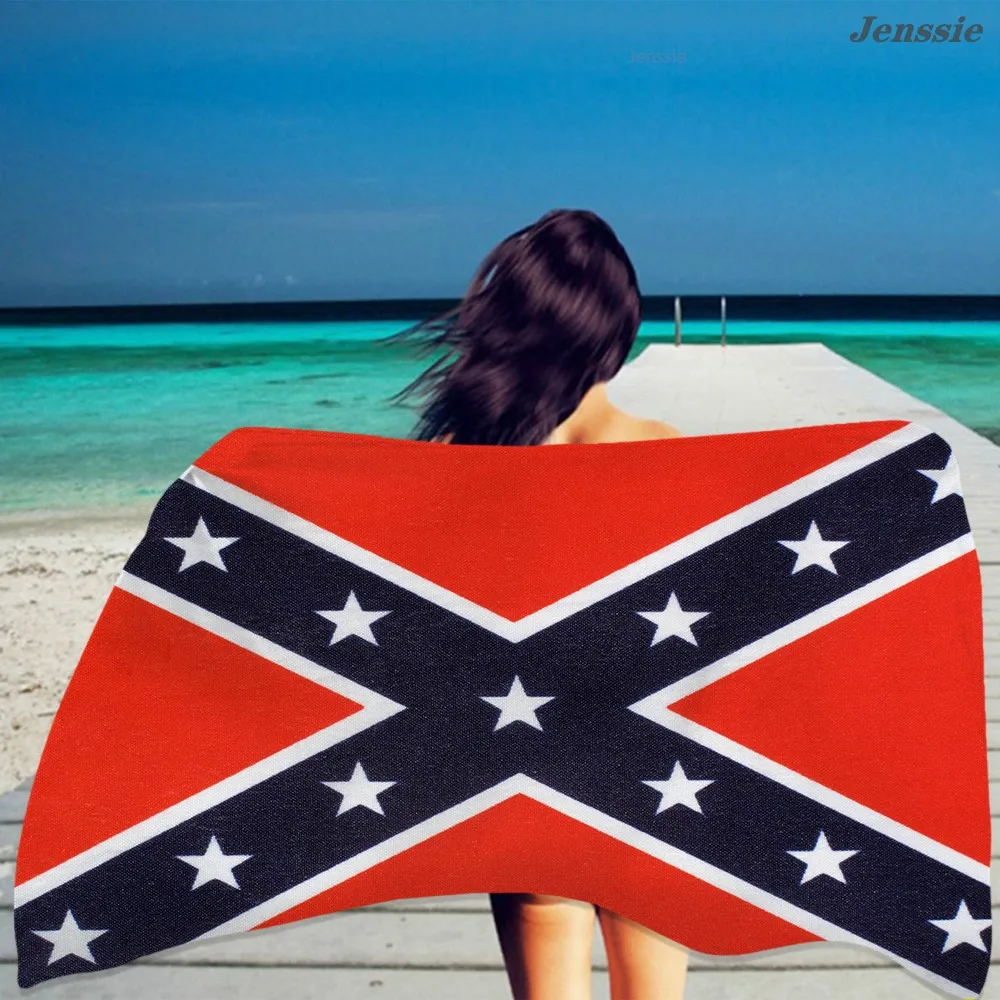 Прямоугольное пляжное полотенце с национальным флагом и 3D принтом шаль для