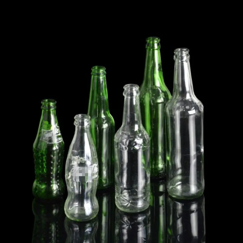 Самоударная бутылка прозрачная большая или зеленая (6 шт.) Волшебные трюки