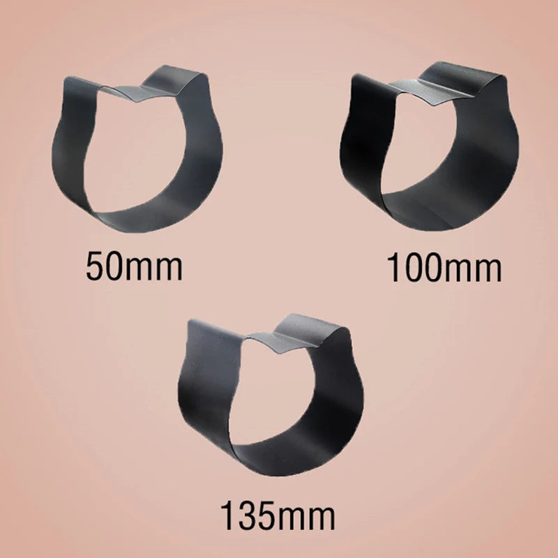 

50/100/135mm Cat-shaped Cake Mold Aluminized Iron Bread Pan Nonstick & Quick Release Loaf Bakeware for Oven Baking HK3