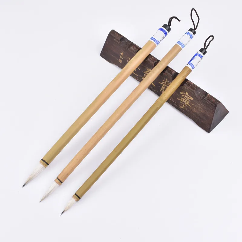 Кисть для рисования волос Weasel Бамбуковая кисть акварелью ручка с крючком линии