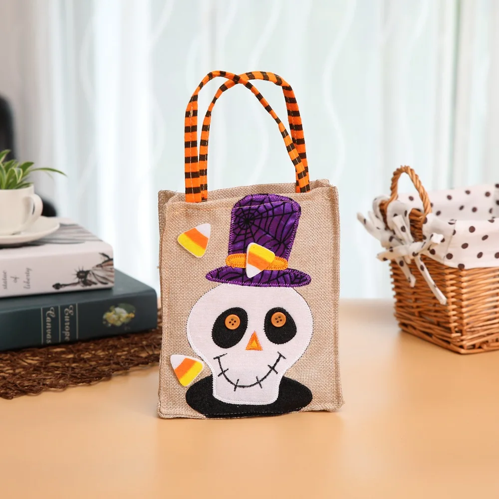 Товары для украшения на Хэллоуин тыква Череп ведьма кошка трюк или лакомство