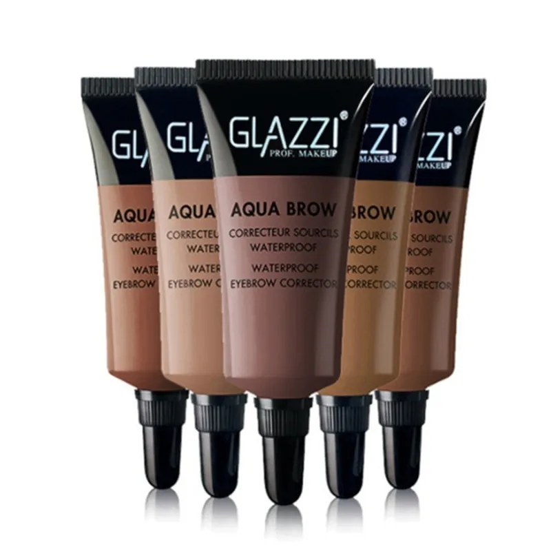 Микроблейдинг тату ручка для бровей макияж гель из хны 8 цветов черный коричневый