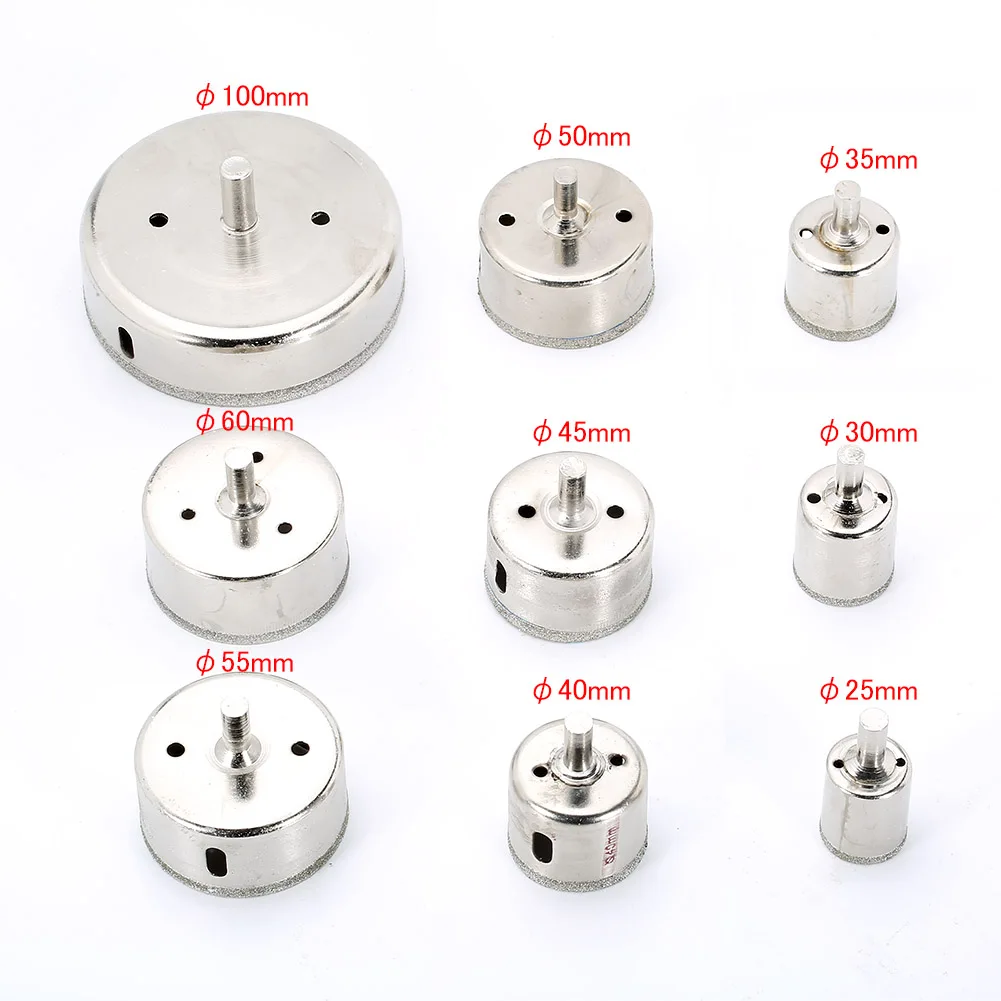 

Diamond Drill Bits Glass Tile Hollow Core Extractor Remover Tools Hole Saws for Glass Ceramics Porcelain Granite DFDS889