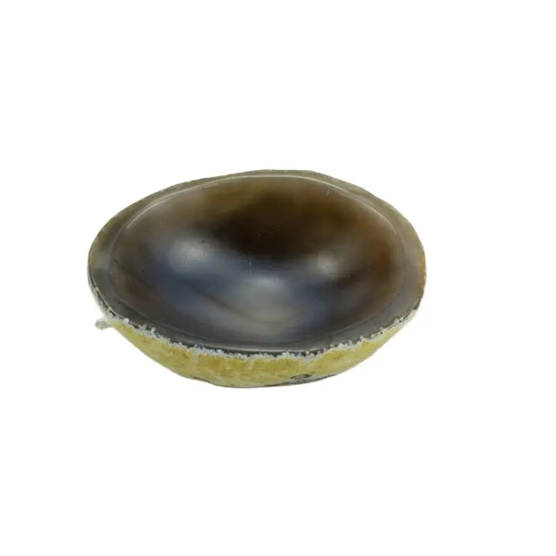 

Natural Agate Raw Ore Raw Stone Ashtray Pen Wash Jade Palette