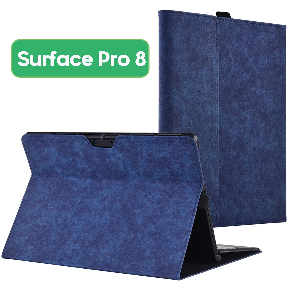 

Tablet Case for Microsoft Surface Pro 8 Laptop Protective Sleeve Surface Pro 8 13 Inch Folding Stand Cover Fit Original Keyboard