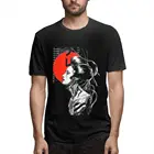 Японская забавная Мужская футболка Goth Cyberpunk Vaporwave, футболка с короткими рукавами и круглым вырезом, Подарочная одежда из чистого хлопка